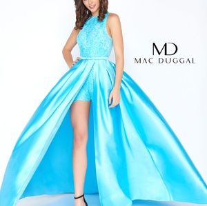 Mac duggal gown 62715A